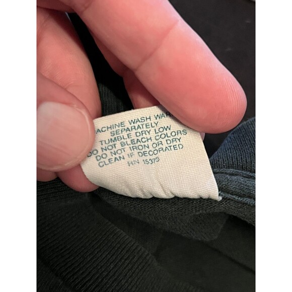 Vintage Budweiser Bud Shirt Mens XL Black Neon Graphic Beer Promo Anheuser 90s - Picture 7 of 8